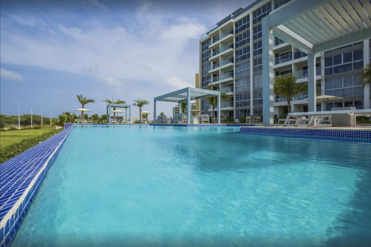 Breath Taking Beach Front Views Condo Eagle Beach Palm Beach Eksteriør bilde